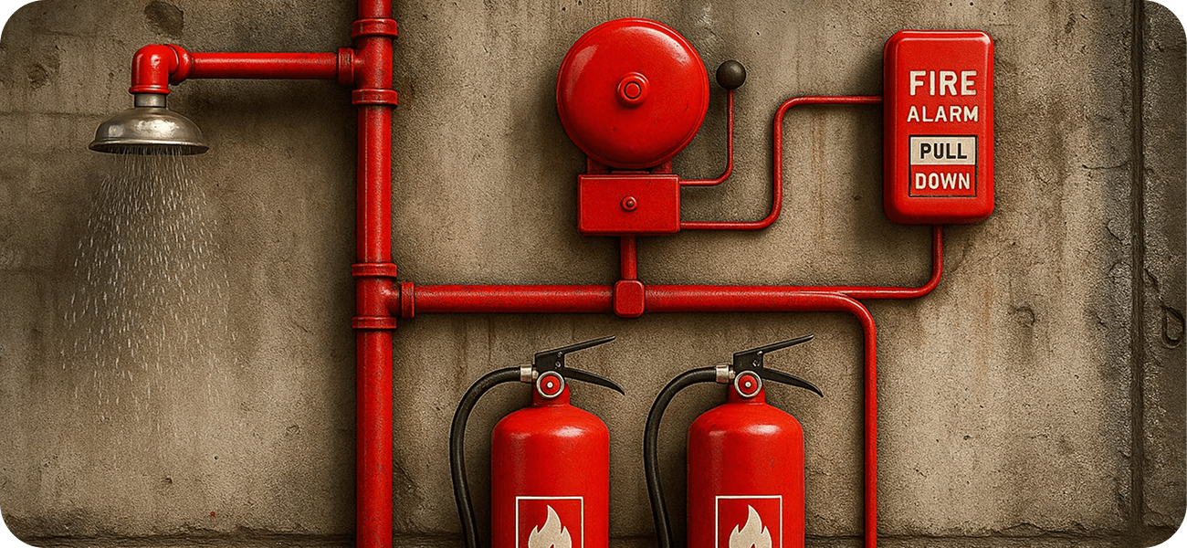 Fire Suppression System Banner